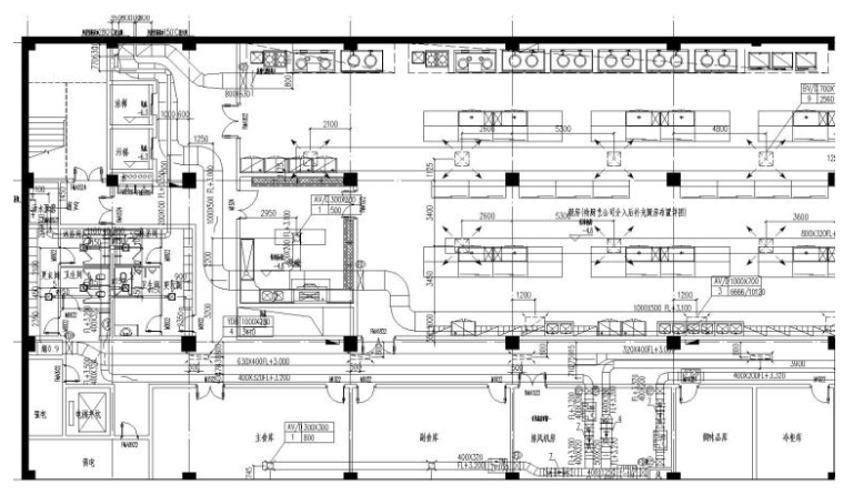 機關後勤（qín）服務中心通風設計全套圖紙