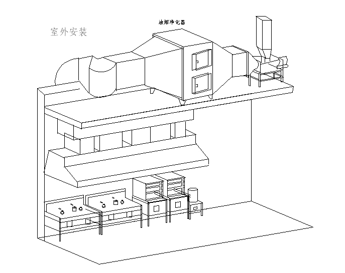 油煙淨（jìng）化器安裝時需要核對選購（gòu）機型