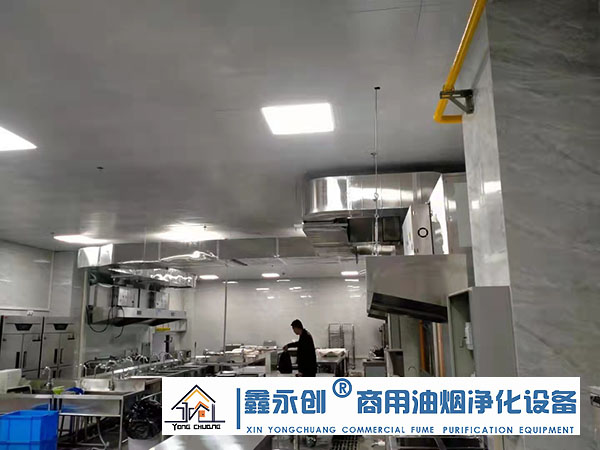 河南科技大學應用工程學院機械靜電複合式一體機設備安裝實拍